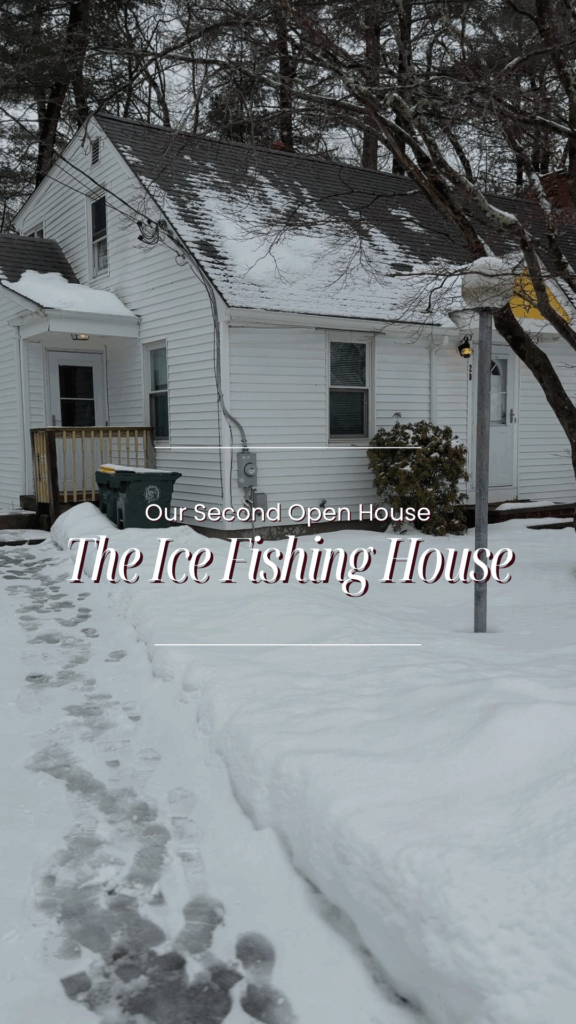 an open house for house hunting with a murphy bed