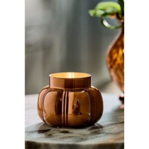 Capri Blue Spiced Amber Candle, an October find from the Home with Em New England in October list