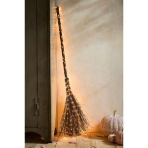 Illuminated Vine Broom, an October find from the Home with Em New England in October list