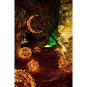 Illuminated Vine Crescent Moon, an October find from the Home with Em New England in October list