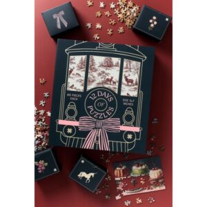 12 Day Puzzle Advent Calendar, a cozy gift for homebodies from the Home with Em gift guide