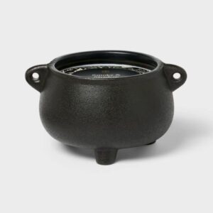 3 Wick Large Cauldron Smoke and Shadow Halloween Jar Candle