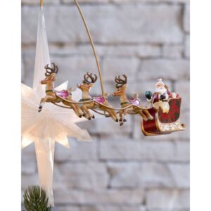 Animated Christmas Tree Toppers, cozy Christmas decor from Home with Em