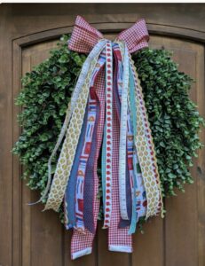 Back to School Apple & Schoolhouse Ribbon Bundle, Classroom Teacher De