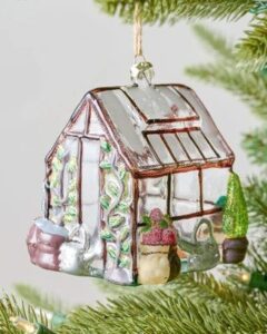 Magnolia Greenhouse Ornament, cozy Christmas decor from Home with Em
