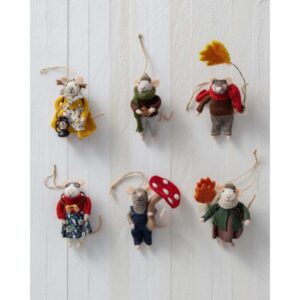 Festive Friends Felt Ornament Collection, gifts for kids