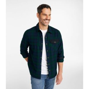 L.L.Bean Scotch Plaid Flannel Shirt, a gift for dad from the Home with Em gift guide