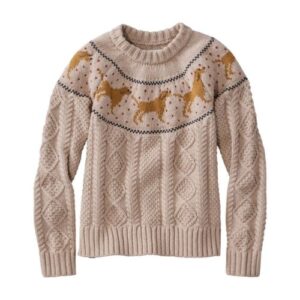L.L.Bean Signature Cotton Fisherman Sweater, a gift for mom from the Home with Em gift guide