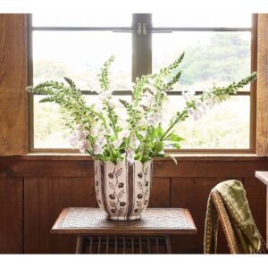 GreenRow Ina Floral Vase, hostess gift idea from Home with Em