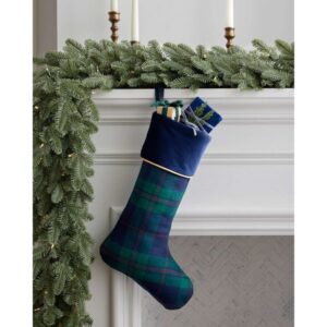 Highland Plaid Christmas Stocking, cozy Christmas decor from Home with Em