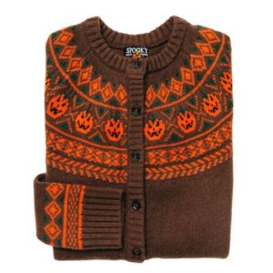 Jack-O-Lantern Cardigan Sweater