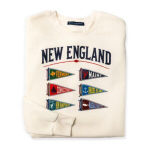 Kiel James Patrick New England Pennant Sweatshirt, gifts for teens