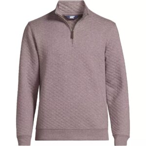 Lands' End Quilted Bedford Quarter Zip, a gift for him from the Home with Em gift guide