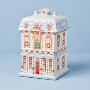 Lenox Holiday Village Cookie Jar, a gift for grandma from the Home with Em gift guide