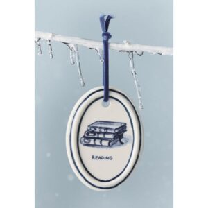 Molly Hatch Hand Painted Hobby Ornament, cozy Christmas decor from Home with Em
