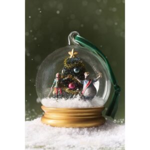 New York City Ballet Glass Snow Globe Ornament, cozy Christmas decor from Home with Em