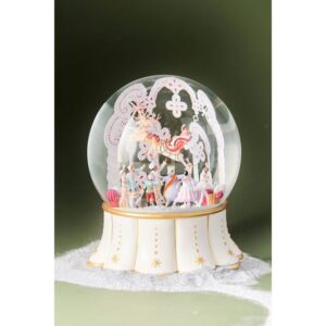 New York City Ballet Musical Snow Globe, cozy Christmas decor from Home with Em