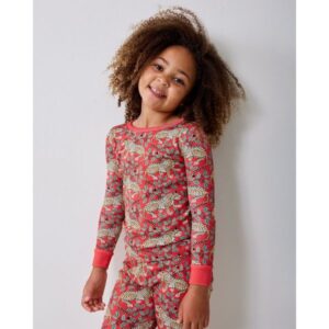 Printfresh Winter Holly Kids Pajama Set, gifts for kids