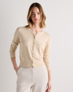 Quince Cotton Cashmere Poncho, a gift for her from the Home with Em gift guide