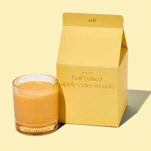 Snif Apple Cider Smash Candle, hostess gift idea from Home with Em