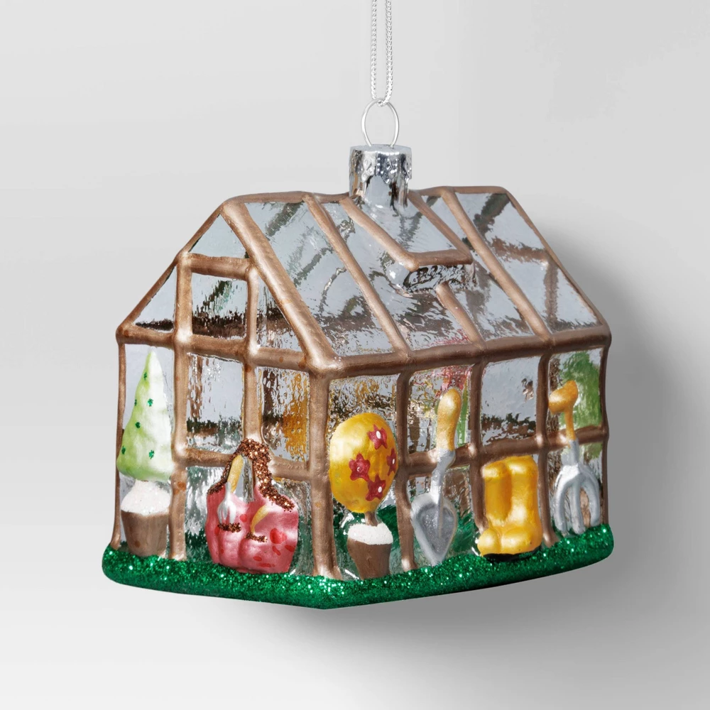 Glass Greenhouse Garden Ornament from Target