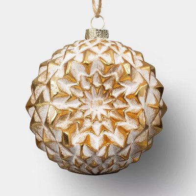 Wondershop Gold Reflector Ball Ornament from Target