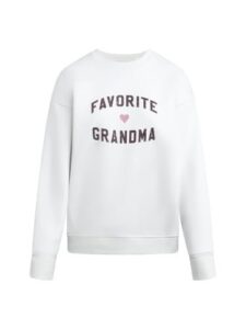 The Favorite Grandma Sweatshirt, oat, a gift for grandma from the Home with Em gift guide