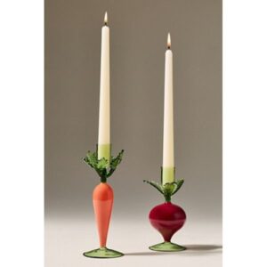 Veggie Glass Candle Holder