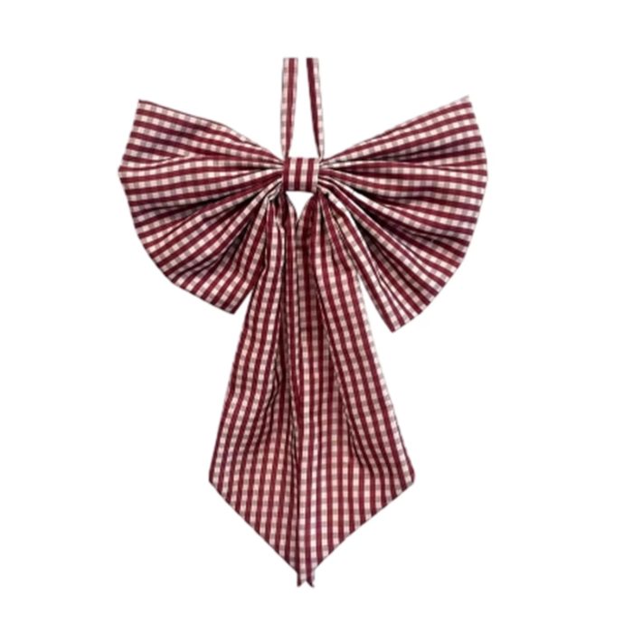 Extra Large Gingham Bow from Walmart