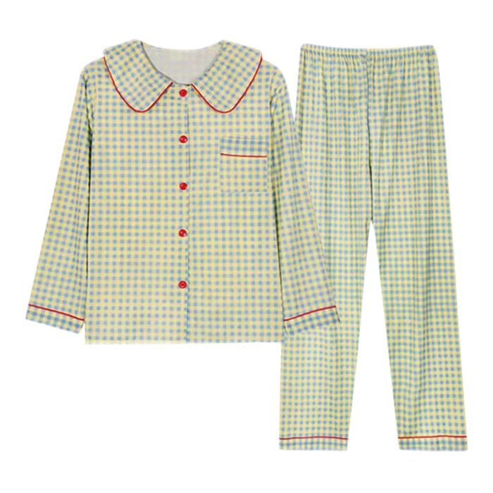 Collared Pajama Set from Walmart