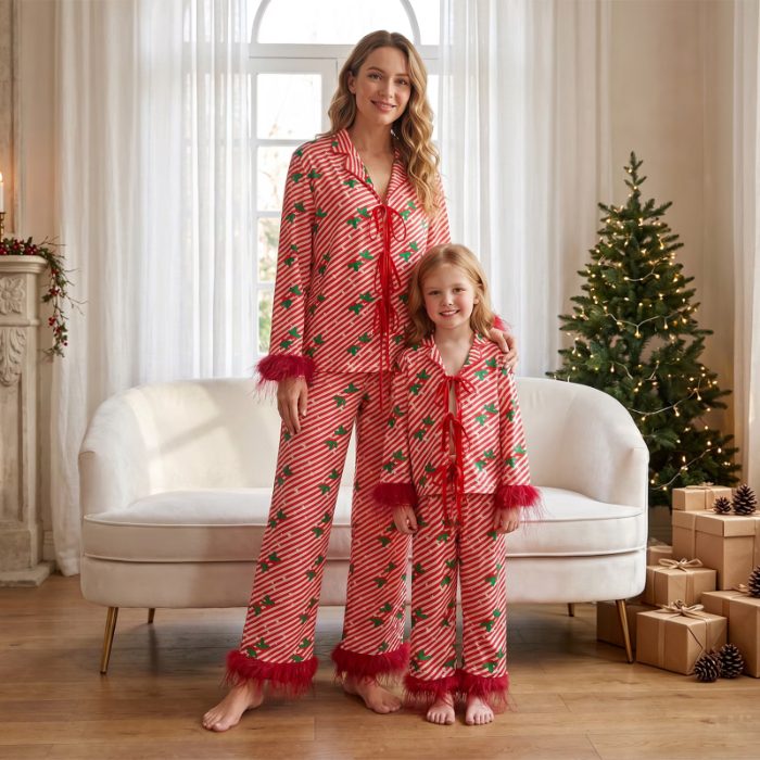 Mom and Me Matching Christmas Pajamas from Walmart