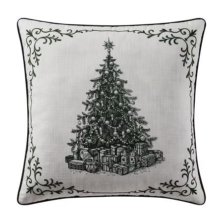 My Texas House Vintage Christmas Tree Pillow from Walmart