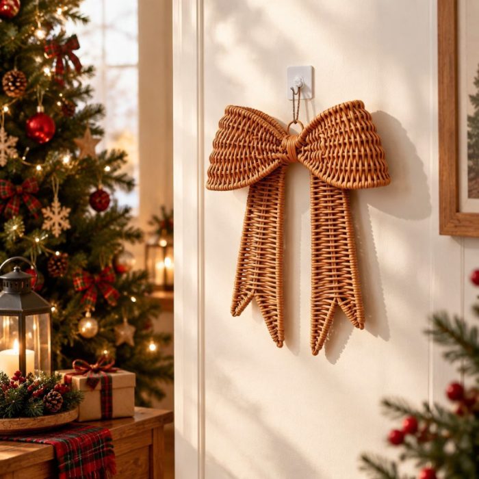 Woven Bow Wall Hanging from Walmart