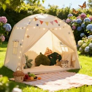 Wilwolfer Large Teepee, a gift for kids from the Home with Em gift guide
